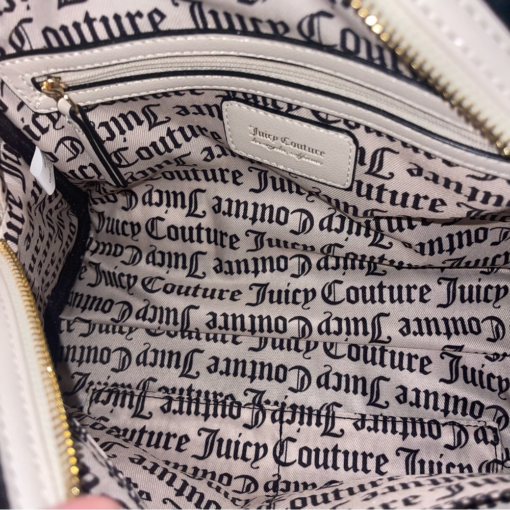 Juicy Couture Black Satchel with White Accents - Picture 12 of 13